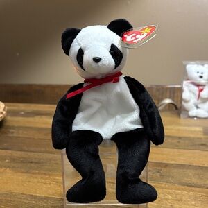 Ty Beanie Baby, specifically Fortune the Panda Bear